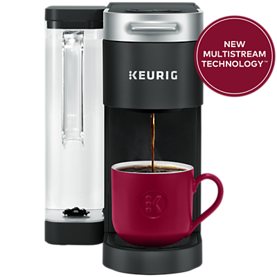Keurig K-Slim Single Serve K-Cup Pod Coffee Maker, Multistream Technology,  White