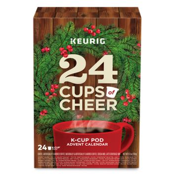 Keurig® 24 Cups of Cheer K-Cup® Pod Advent Calendar