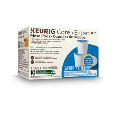 Keurig® Capsules de rinçage
