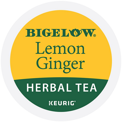 Lemon ginger outlet tea k cups