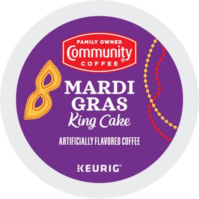 Mardi Gras King Cake Coffee