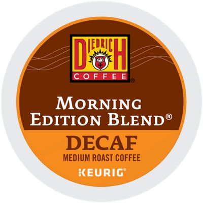 Diedrich Morning Edition Blend Decaf Coffee K Cup Keurig Us