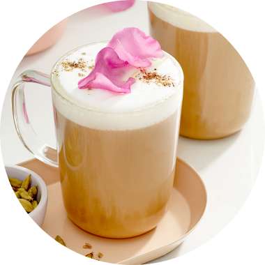 Mother’s Day Cardamom Rose Latte
