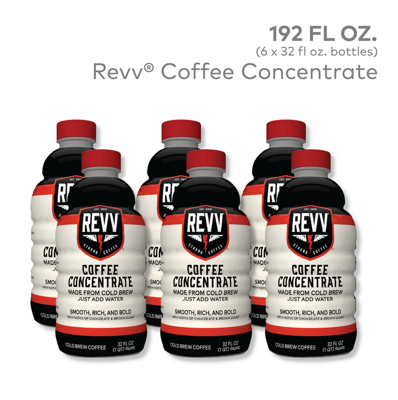 Revv® Coffee Concentrate, Made From Cold Brew, Just Add Water 