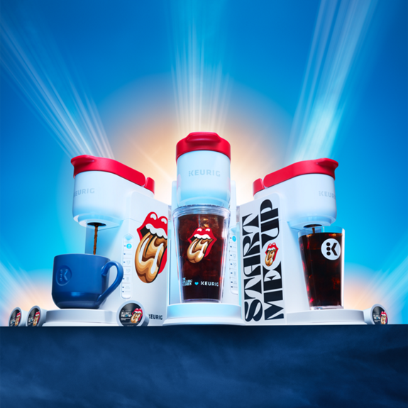 The Rolling Stones x Keurig® “Start Me Up” Iced Coffee Kit
