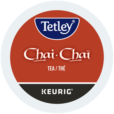 A pod of Tetley Chai Tea