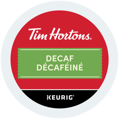 Tim Hortons Decaf Premium Blend Coffee 18 to 144 Keurig K cups Pick Any Size