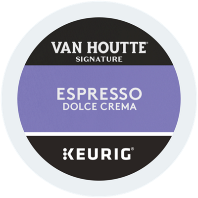 Van Houtte Café Espresso Dolce Crema Signature de Torréfaction Moyenne