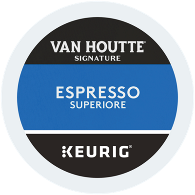 Van Houtte café Espresso superiore Signature de torréfaction noire