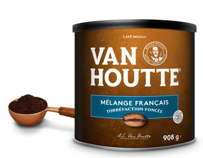 Van Houtte Café moulu Mélange Français Canne