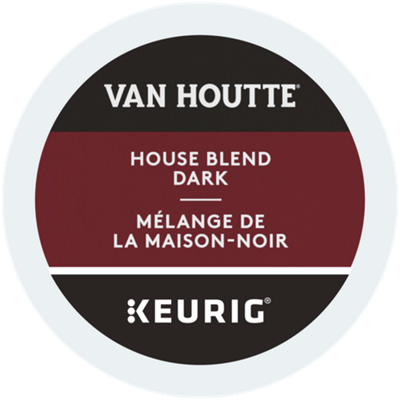 Van Houtte Café Mélange de la Maison Noir de Torréfaction Foncée