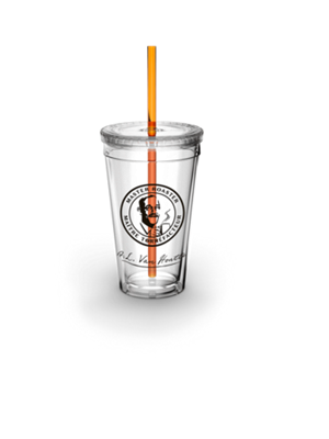 Van Houtte® Tumbler with straw