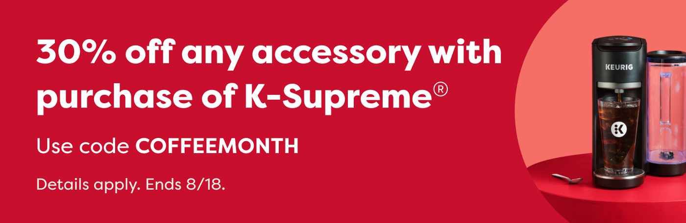 20% off all accessories - use code COFFEEMONTH