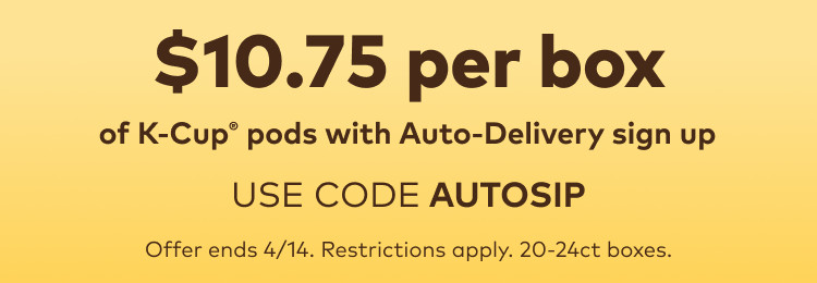 $10.75 off your first auto-delivery order with code AUTOSIP