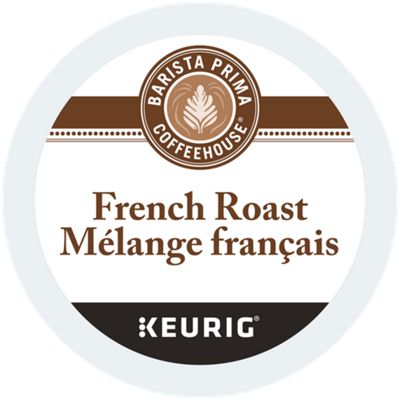 Barista Prima café Mélange français de torréfaction foncée