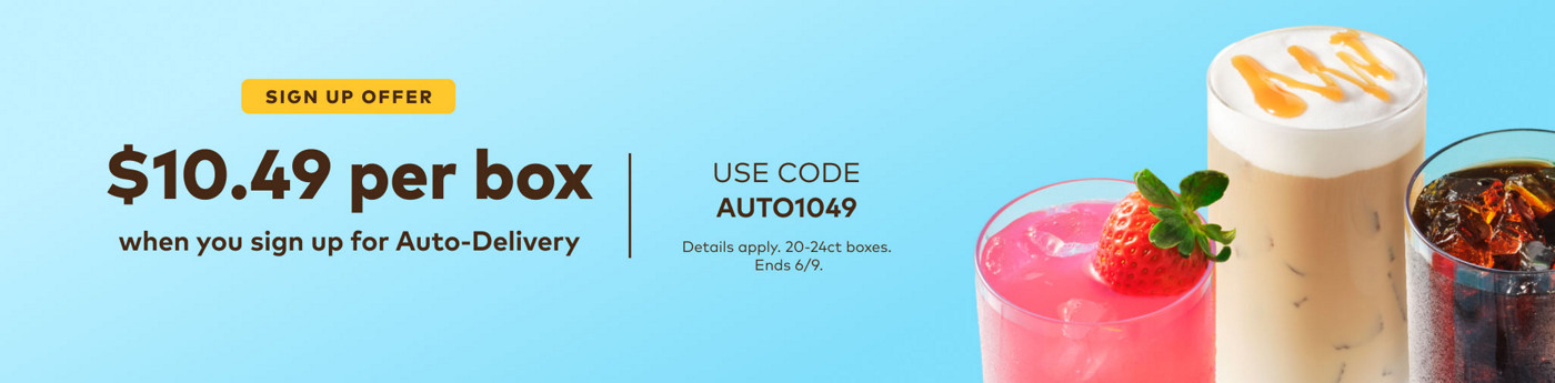 $10.49 off your first auto-delivery order with code AUTO1049