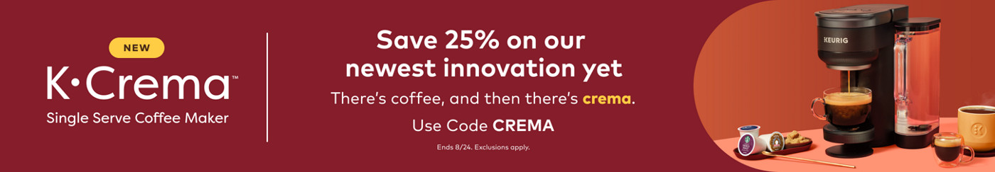 up to 30% off keurig coffee makers for this president's day