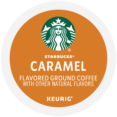 Starbucks caramel deals k cup