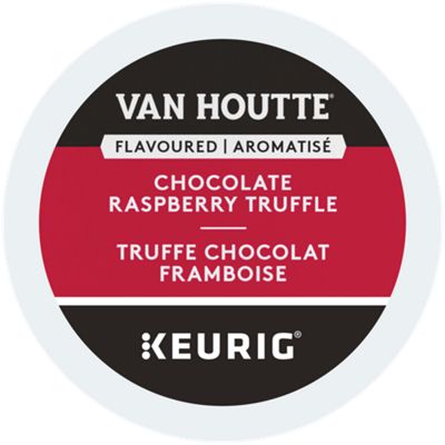 Van Houtte café Truffe chocolat framboise de torréfaction légère