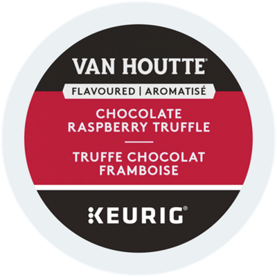 Van Houtte café Truffe chocolat framboise de torréfaction légère