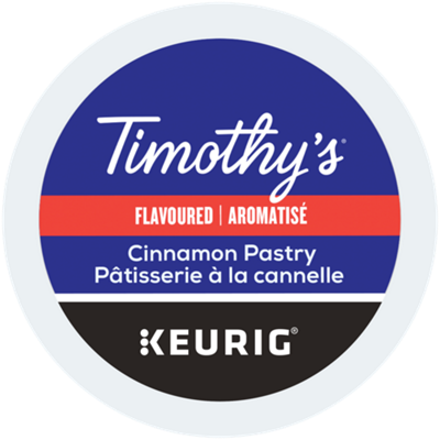 Timothy's café Pâtisserie à la cannelle de torréfaction moyenne