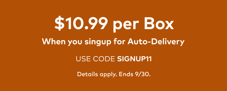 35% off your first auto-delivery order