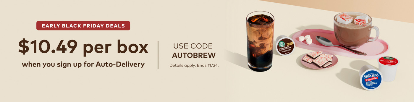 $9.99 for your first auto-delivery order