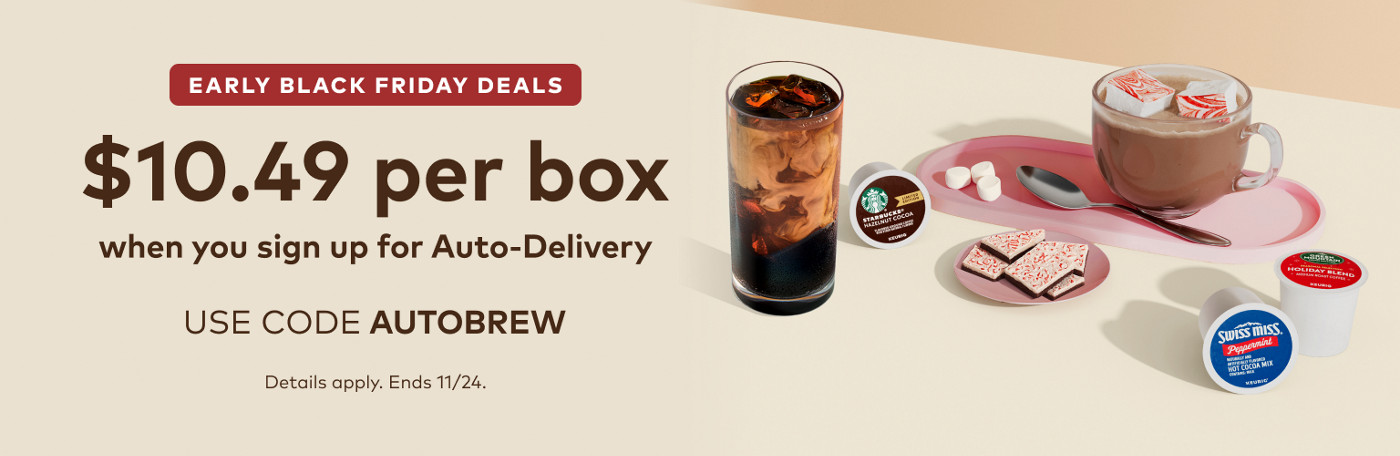 $9.99 for your first auto-delivery order