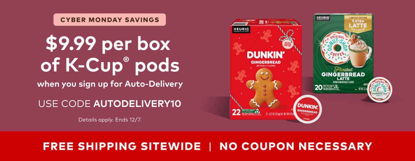 $9.99 for your first auto-delivery order