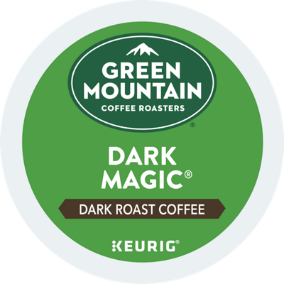 dark roast k cup caffeine content