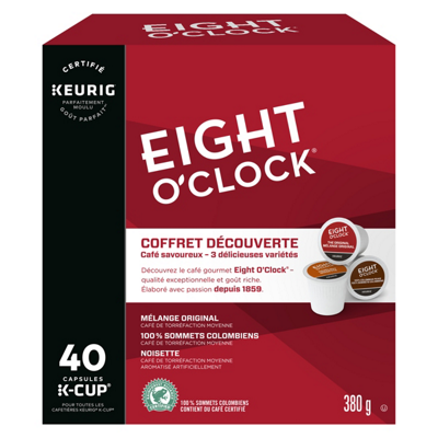 Eight O'Clock café Coffret découverte