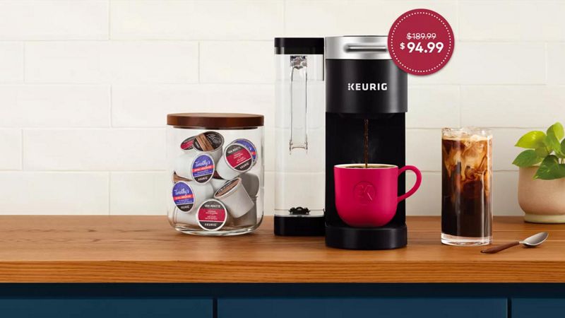 Now $94.99 was $189.99 with the Keurig Starter Kit