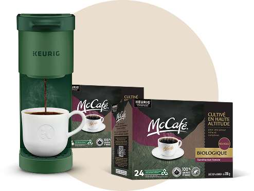 Enregistrez votre cafetière et recevez 2 boîtes de capsules K-Cup® gratuites