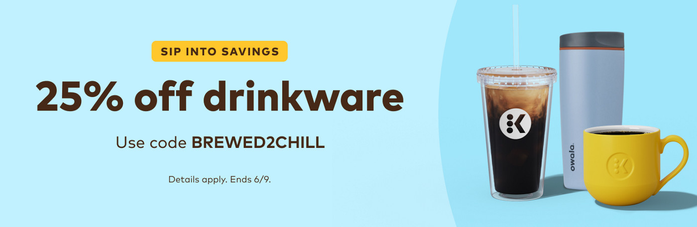 25% off keurig accessories with code BREWED2CHILL