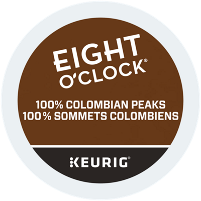 Eight O'Clock café Colombien de torréfaction moyenne