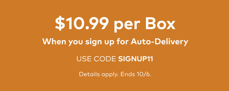 35% off your first auto-delivery order