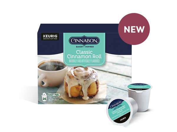 Cinnabon&reg; Classic Cinnamon Roll K-Cup&reg; pods