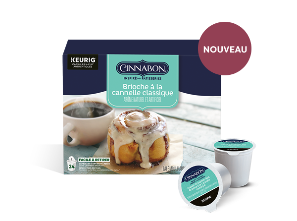 Capsules K-Cup&reg; Brioche &agrave; la cannelle classique Cinnabon&reg;