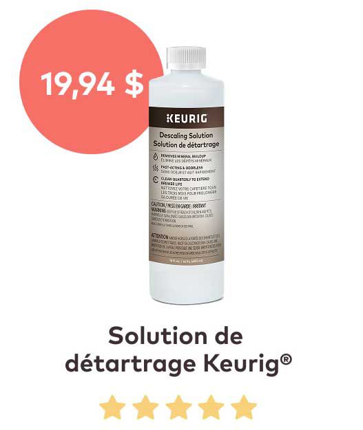 Solution de détartrage Keurig®