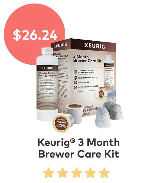 Keurig® 3 Month Brewer Care Kit