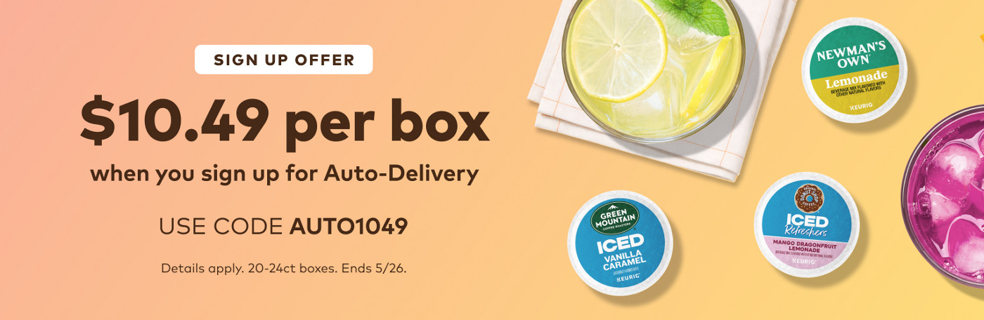 $10.49 off your first auto-delivery order with code AUTO1049