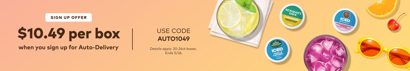 $10.49 off your first auto-delivery order with code AUTO1049