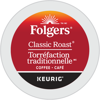 Folgers café Traditionnelle de torréfaction moyenne