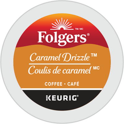 Folgers Gourmet Selection café Coulis de caramel de torréfaction moyenne