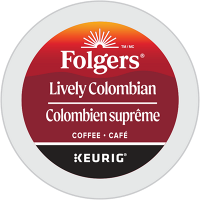 Folgers Gourmet Selection Lively Colombian Medium Roast Coffee