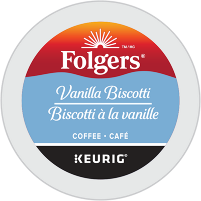 Folgers Gourmet Selection Vanilla Biscotti Light Roast Coffee