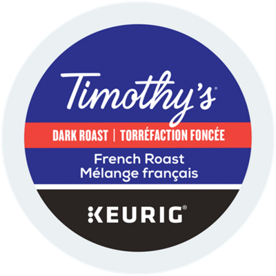Timothy's café mélange français de torréfaction foncée