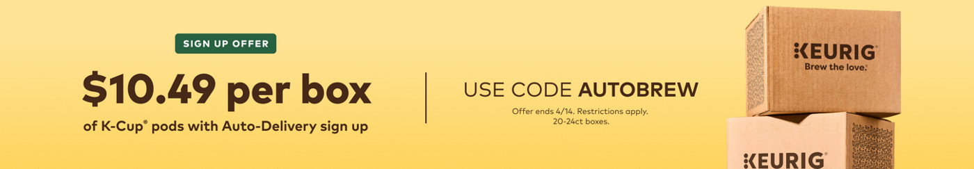 $10.49 for your first auto-delivery order