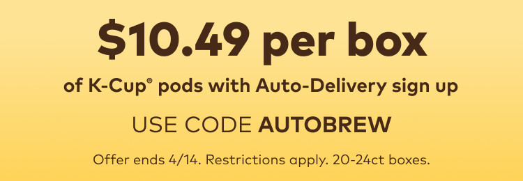 $10.49 for your first auto-delivery order