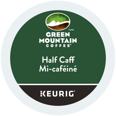 Green Mountain Coffee Mi-caféiné de torréfaction moyenne